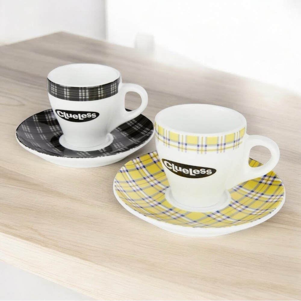 ‘Clueless’ Collectors Mug set of 2